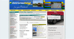 Desktop Screenshot of entreriostotal.com.ar