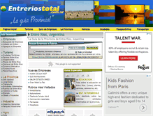 Tablet Screenshot of entreriostotal.com.ar